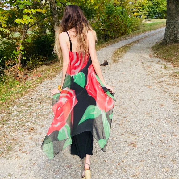 Vintage Joy Stevens Rose Dress - Picture 6 of 9